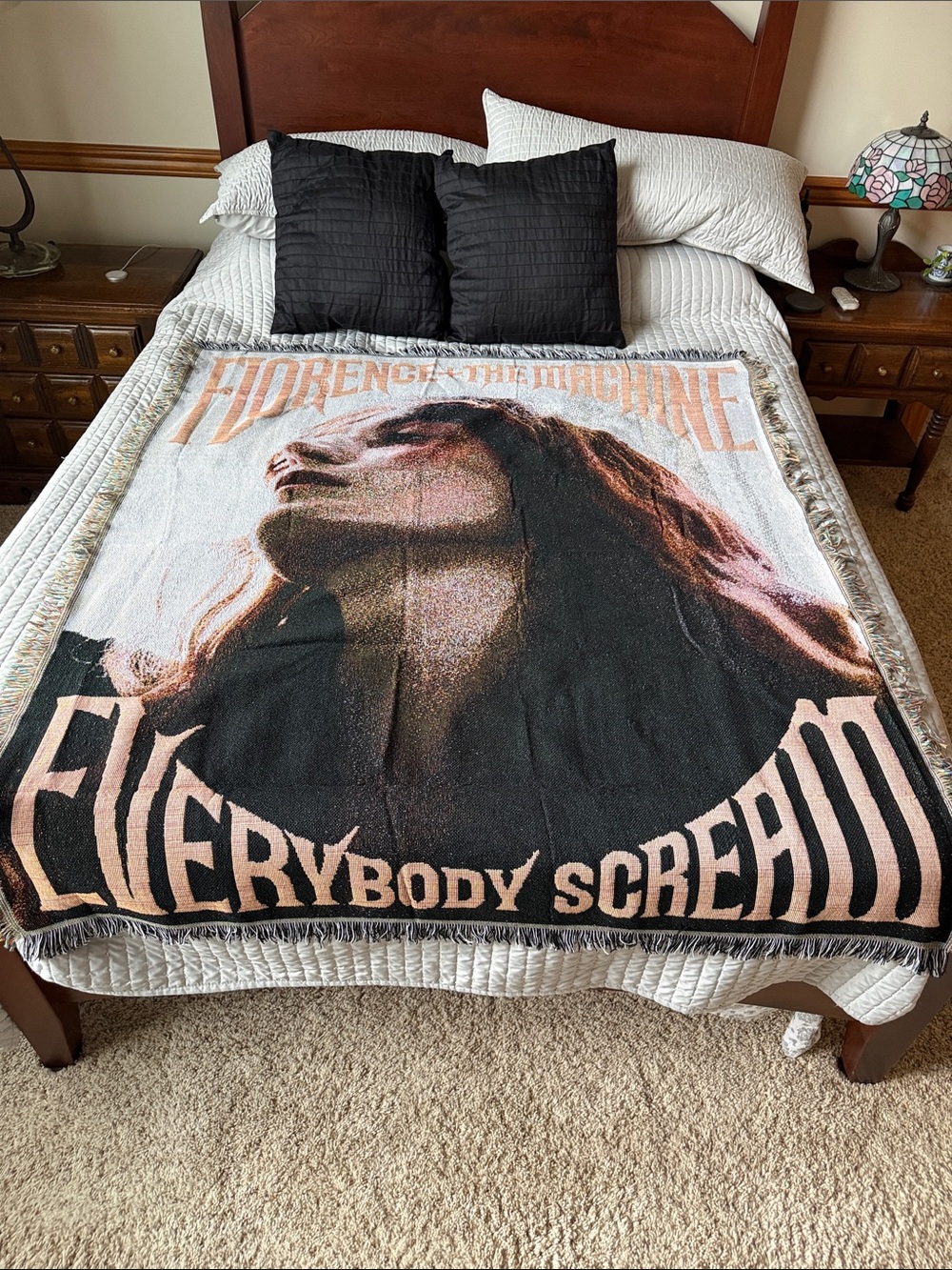 Florence and the Machine VIP exclusive 'Everybody Scream' Graphic Throw Blanket